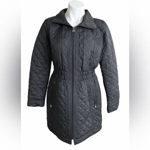 Laundry By Shelli Segal Black Quilted Puffer Jacket